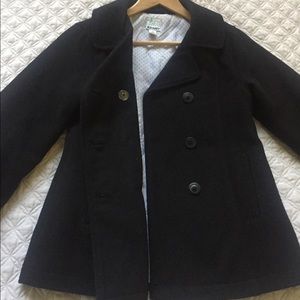 Old Navy black pea coat